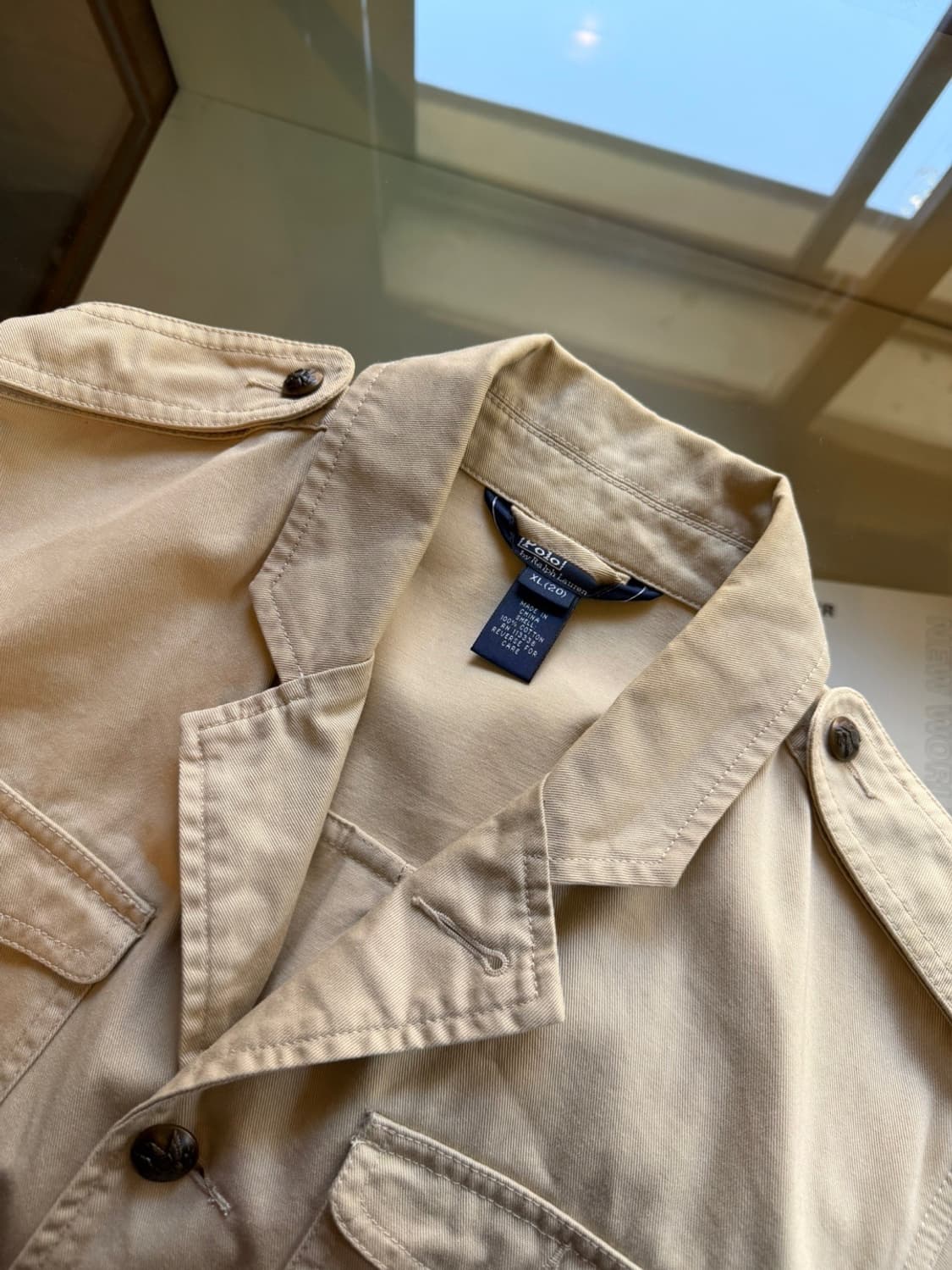 랄프로렌 사파리 자켓 55~66 상품이미지6