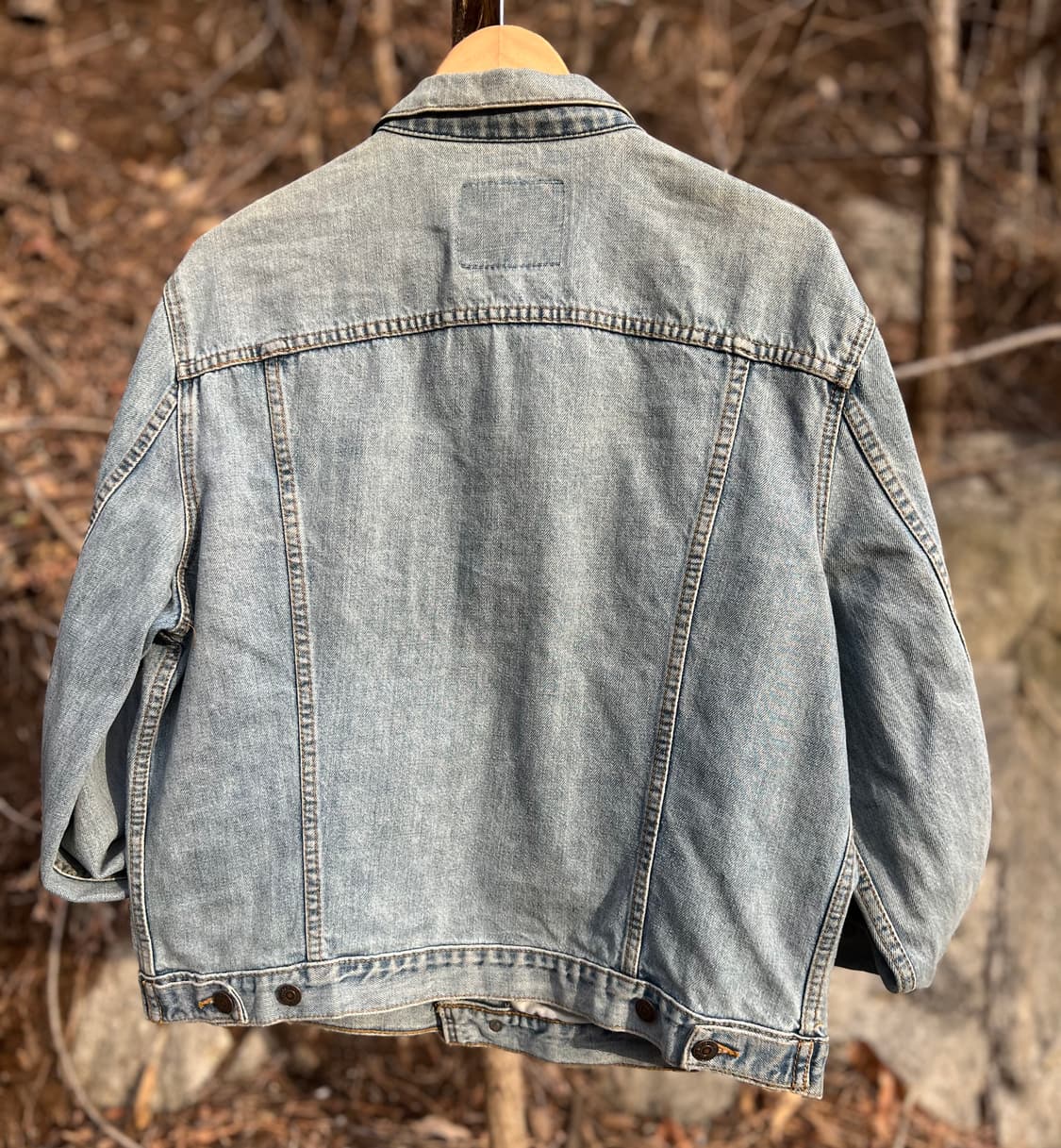 리바이스 데님 트러커 자켓 (연청 ) 상품이미지4