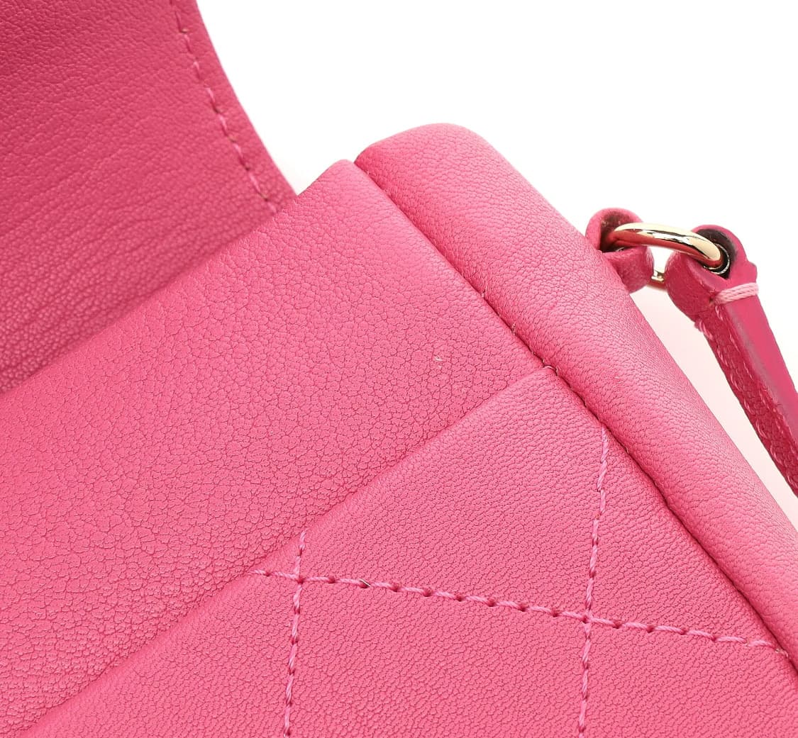 [S급] 샤넬 고트스킨 체인 메신저 크로스백 미니 핑크 판매합니다!!! 상품이미지7