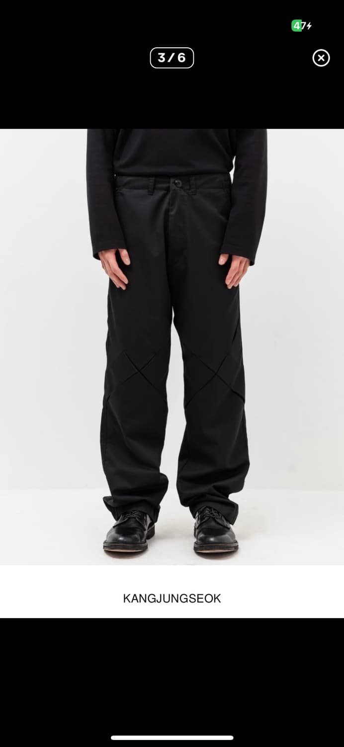 (구매) 강정석 프렌치 트라우저 상품이미지2