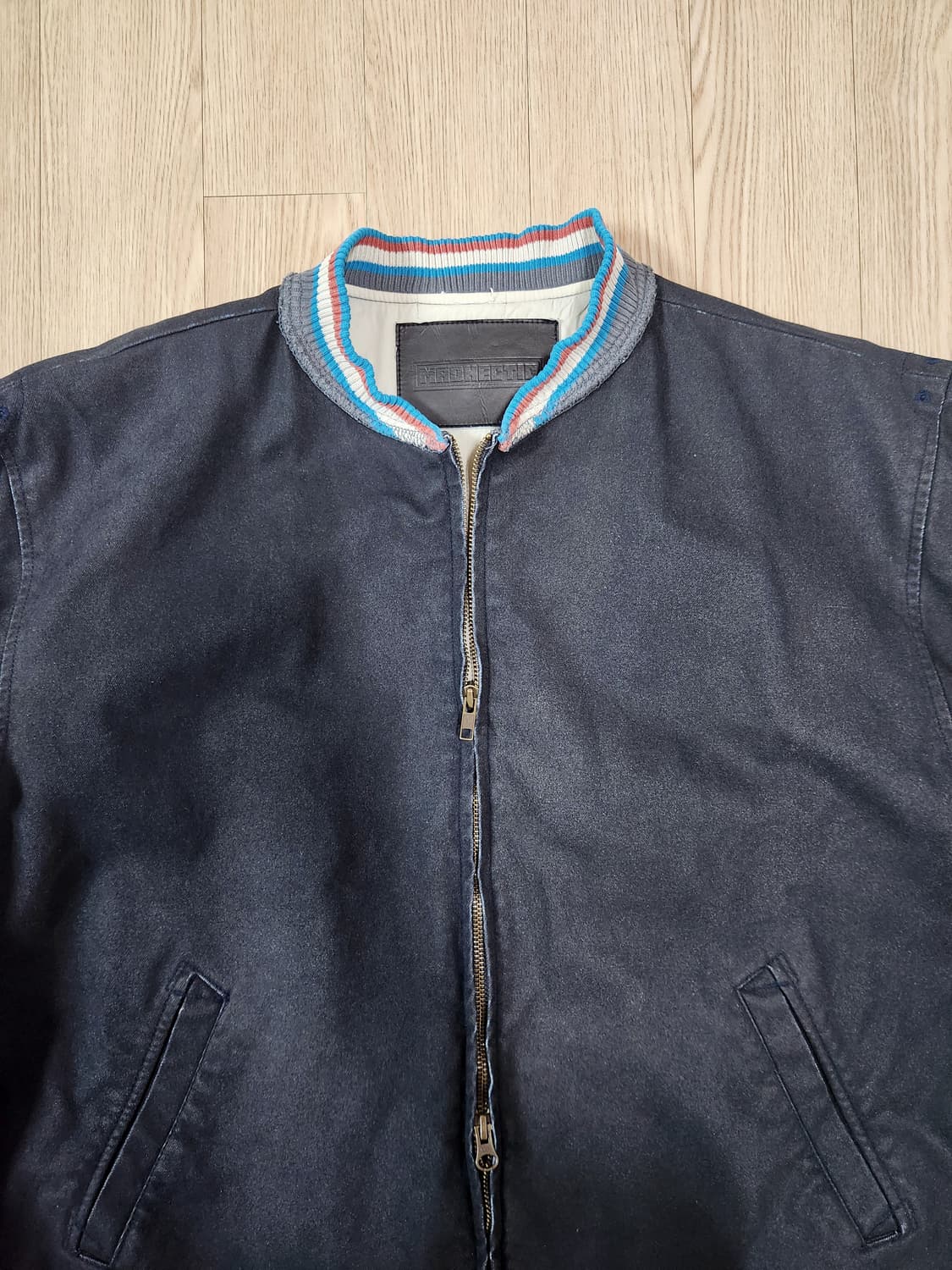 MAD HECTIC 러기드 시보리 블루종 재킷 상품이미지5