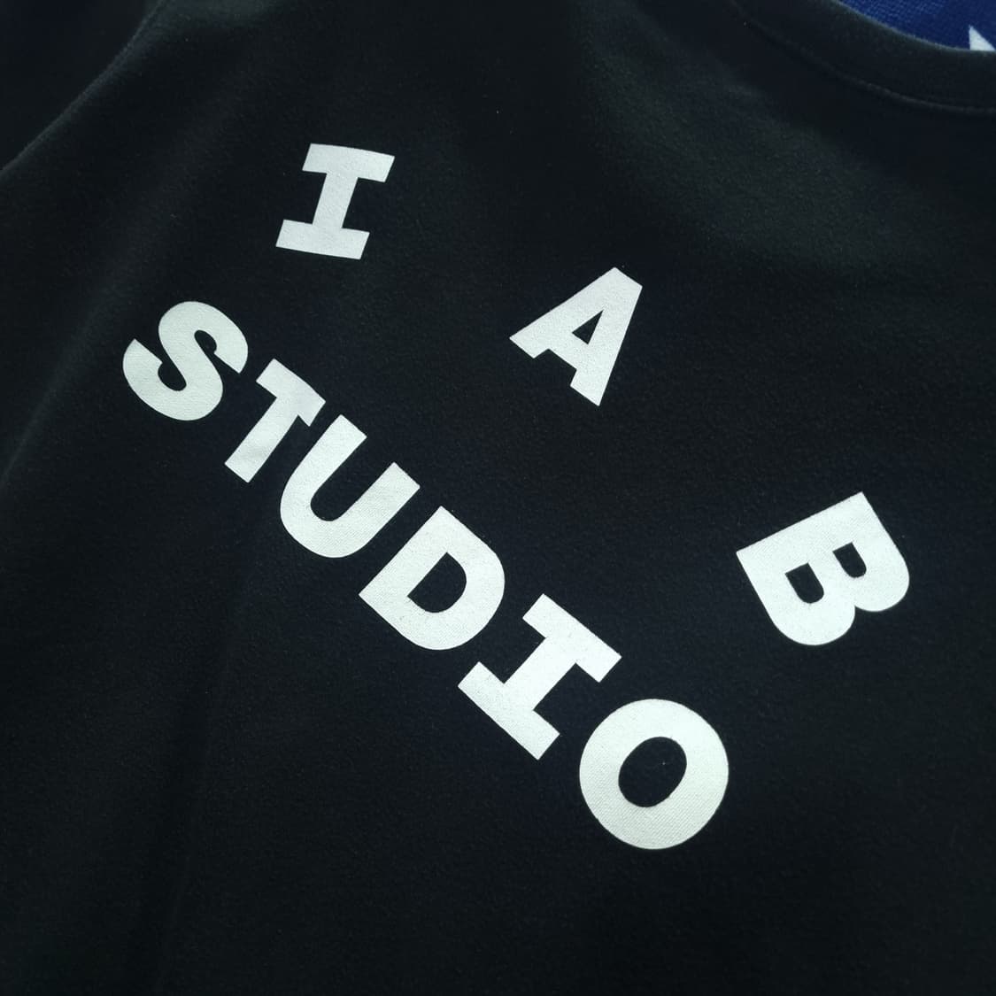 IAB STUDIO 아이앱 스튜디오 반팔 티셔츠 블랙 상품이미지2