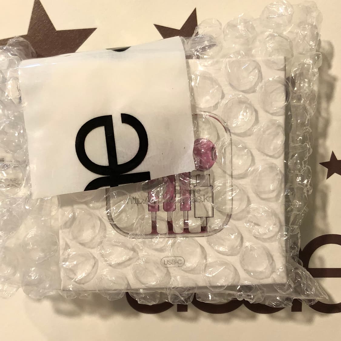 aeae 이어폰 새상품 핑크 c타입 상품이미지2