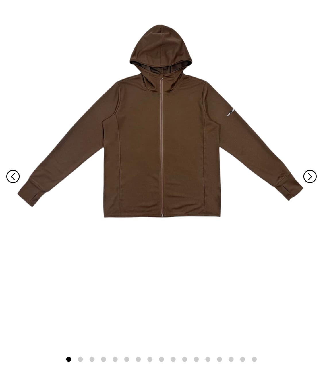 지초이 컴포트 이지윈드 후드 25-001 브라운 상품이미지1