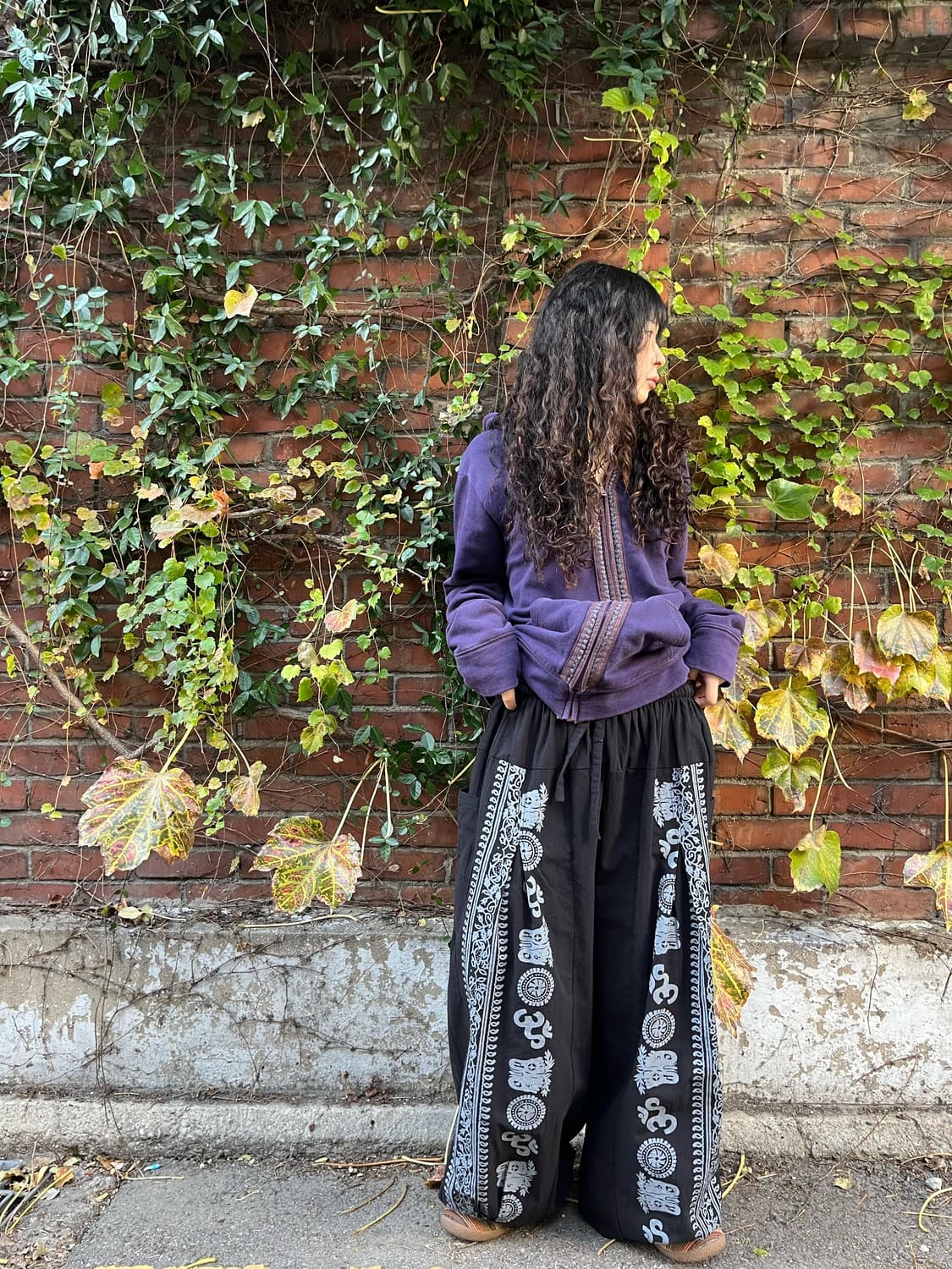 히피문양 벌룬 팬츠 상품이미지1