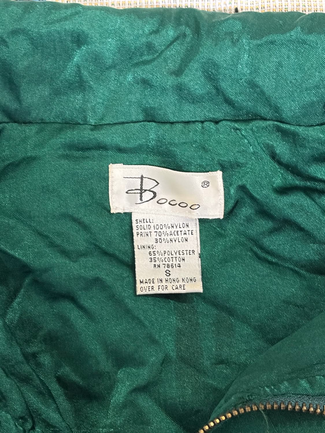 80~90S BOCOO 홍콩 웨스턴 스윙탑 드리즐러  상품이미지5