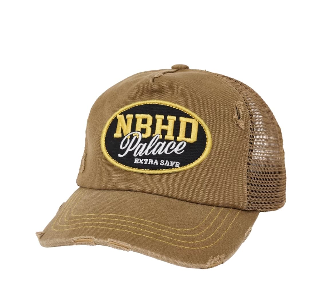 [새상품] 팔라스 x 네이버후드 메쉬 트러커 탄 색상 상품이미지1