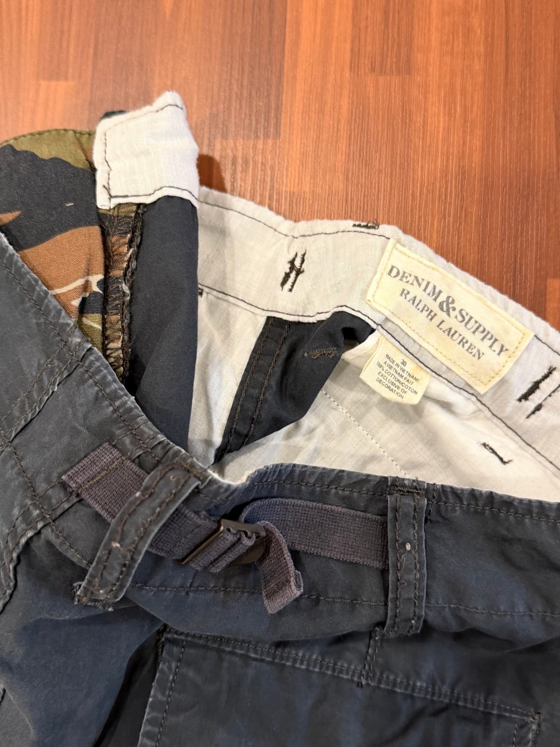 90-00s Denim & Supply 데님앤서플라이 밀리터리 카고 쇼츠 상품이미지9
