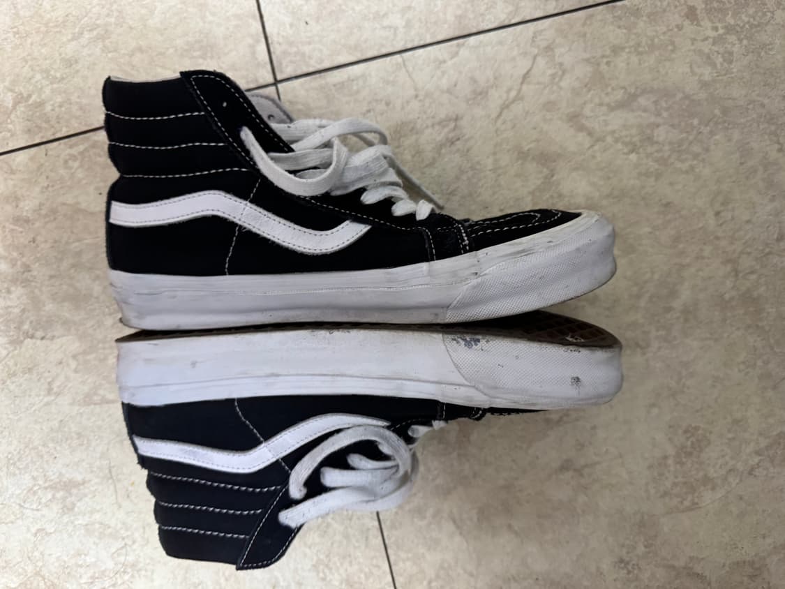 반스 볼트 스케이트하이 블랙 270 상품이미지1