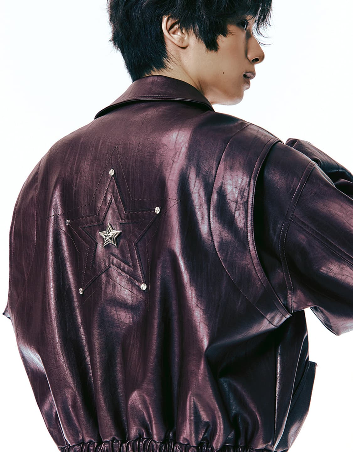 [L]랜아카이브 레더자켓 Star Stud Leather Blouson 상품이미지2