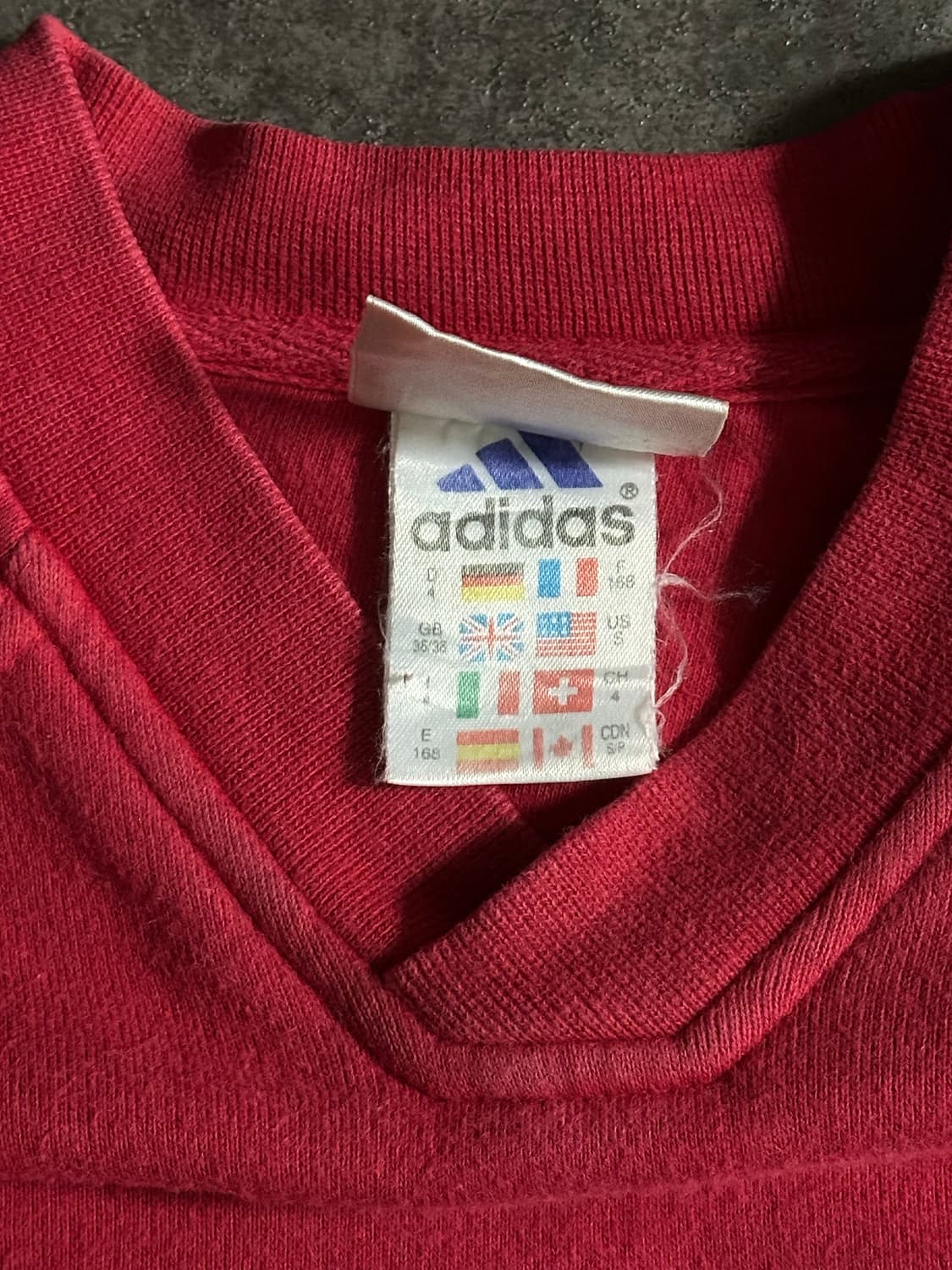 90s 아디다스 올드스쿨 메쉬포인트 맨투맨 상품이미지2