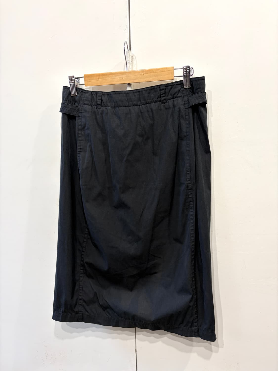 프라다 프론트 슬릿 스커트 상품이미지5