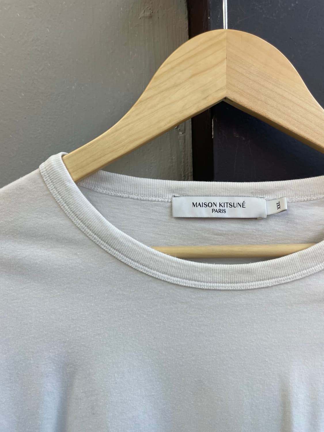 110/ 메종키츠네 폭스 헤드 패치 21SS 긴팔 상품이미지4