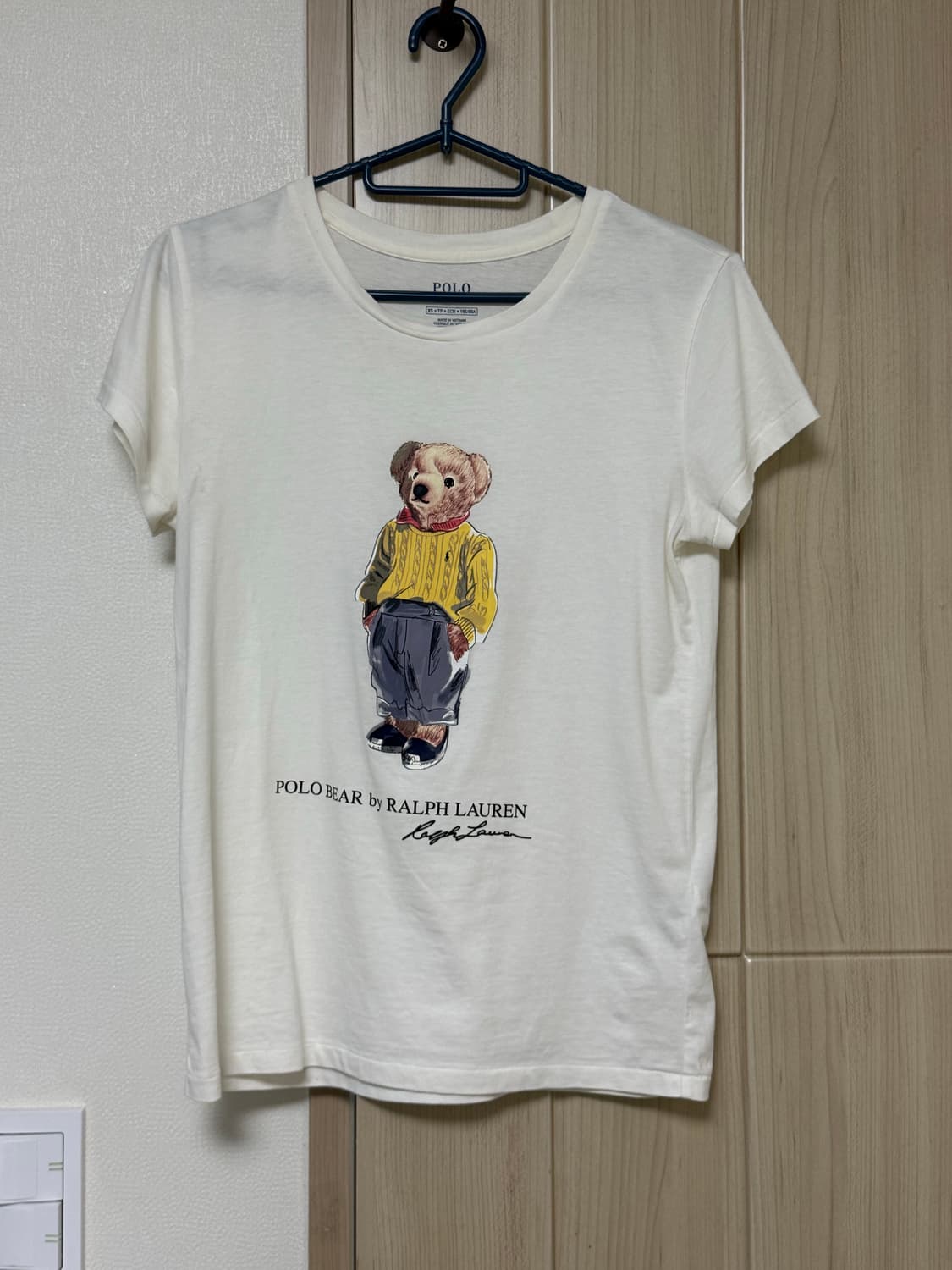 폴로 랄프로렌 곰돌이 티셔츠 XS 상품이미지1