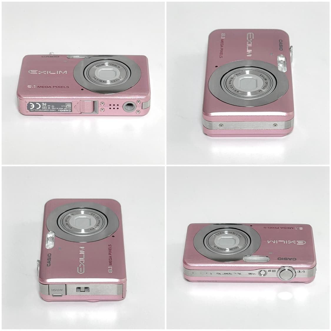 카시오 엑슬림 Z80 베이비핑크 빈티지디카 상품이미지3