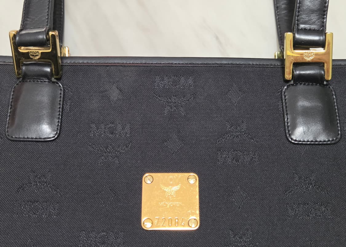 Mcm 블랙 토트백 상품이미지3