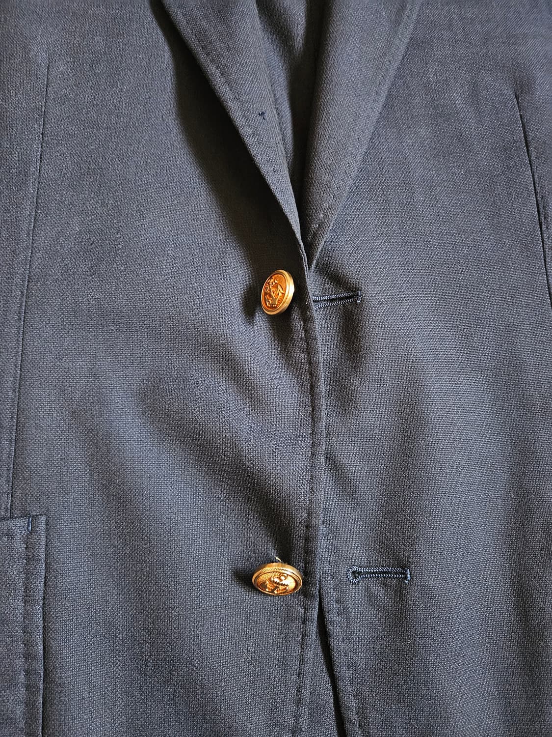 링자켓 울실크 블레이저 금장자켓 상품이미지5