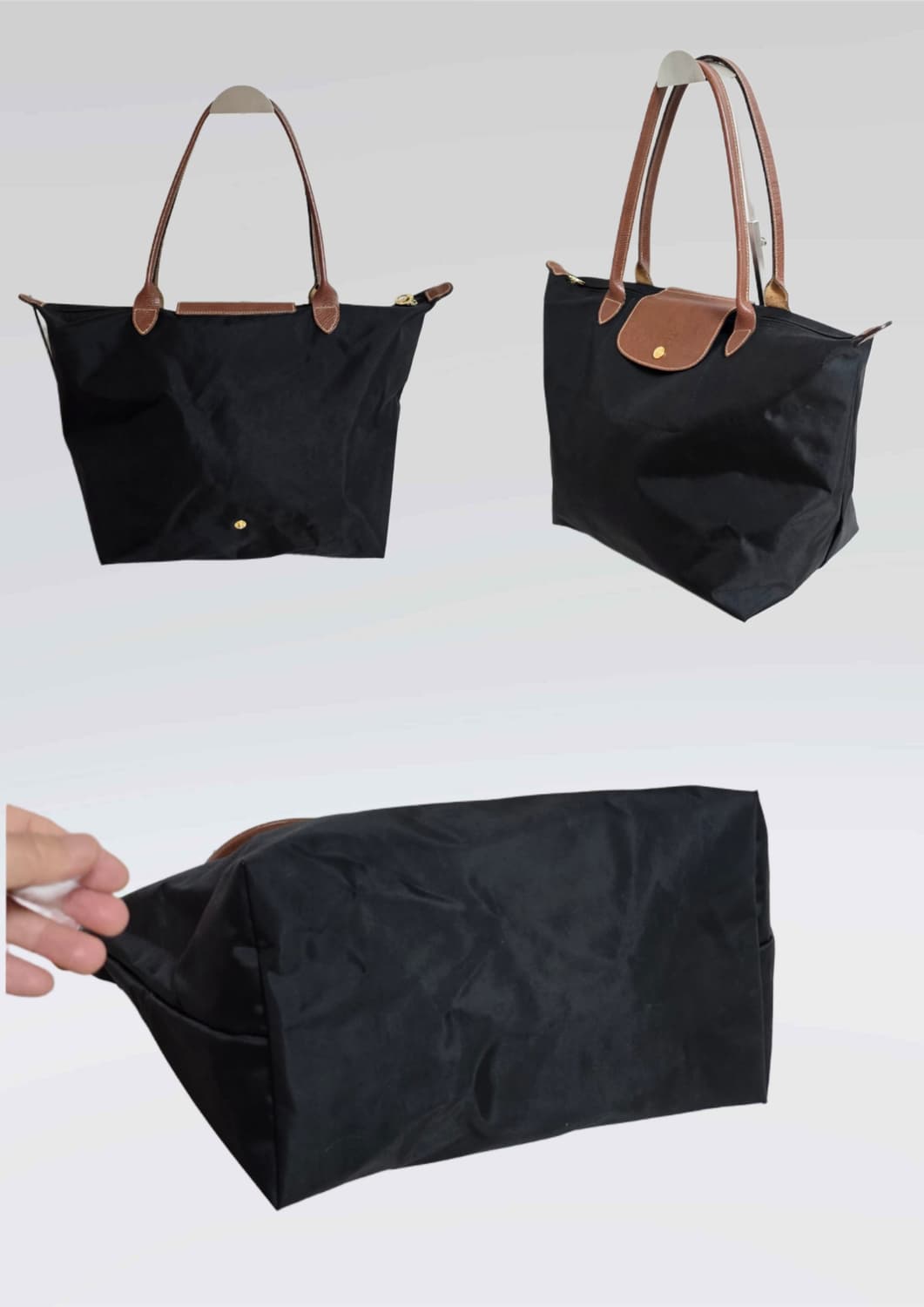 롱샴 솔드백 /라지사이즈 상품이미지2