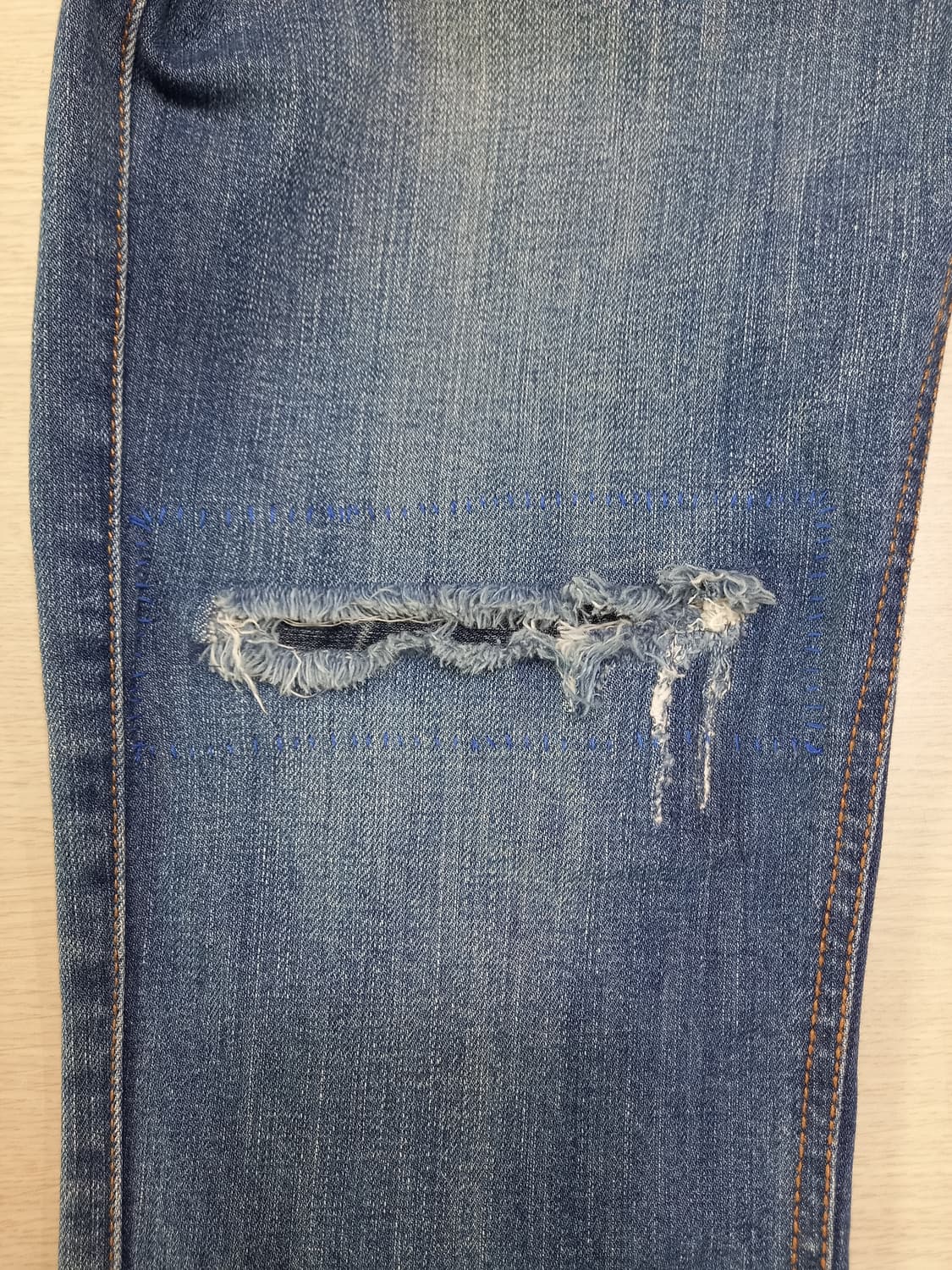 29 TIME 워싱 스판 약부츠컷 리폼드진 29-543 상품이미지10