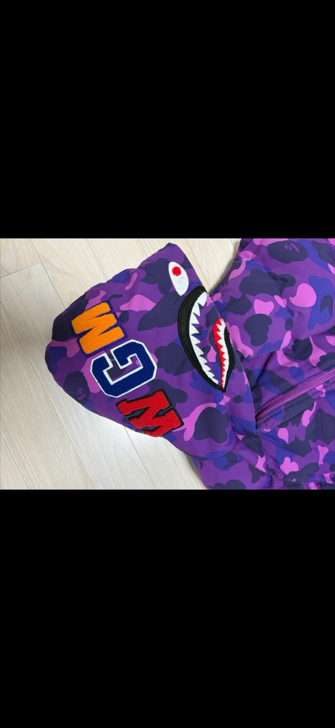 베이프 카모샤크패딩 교신합니다!! 상품이미지4