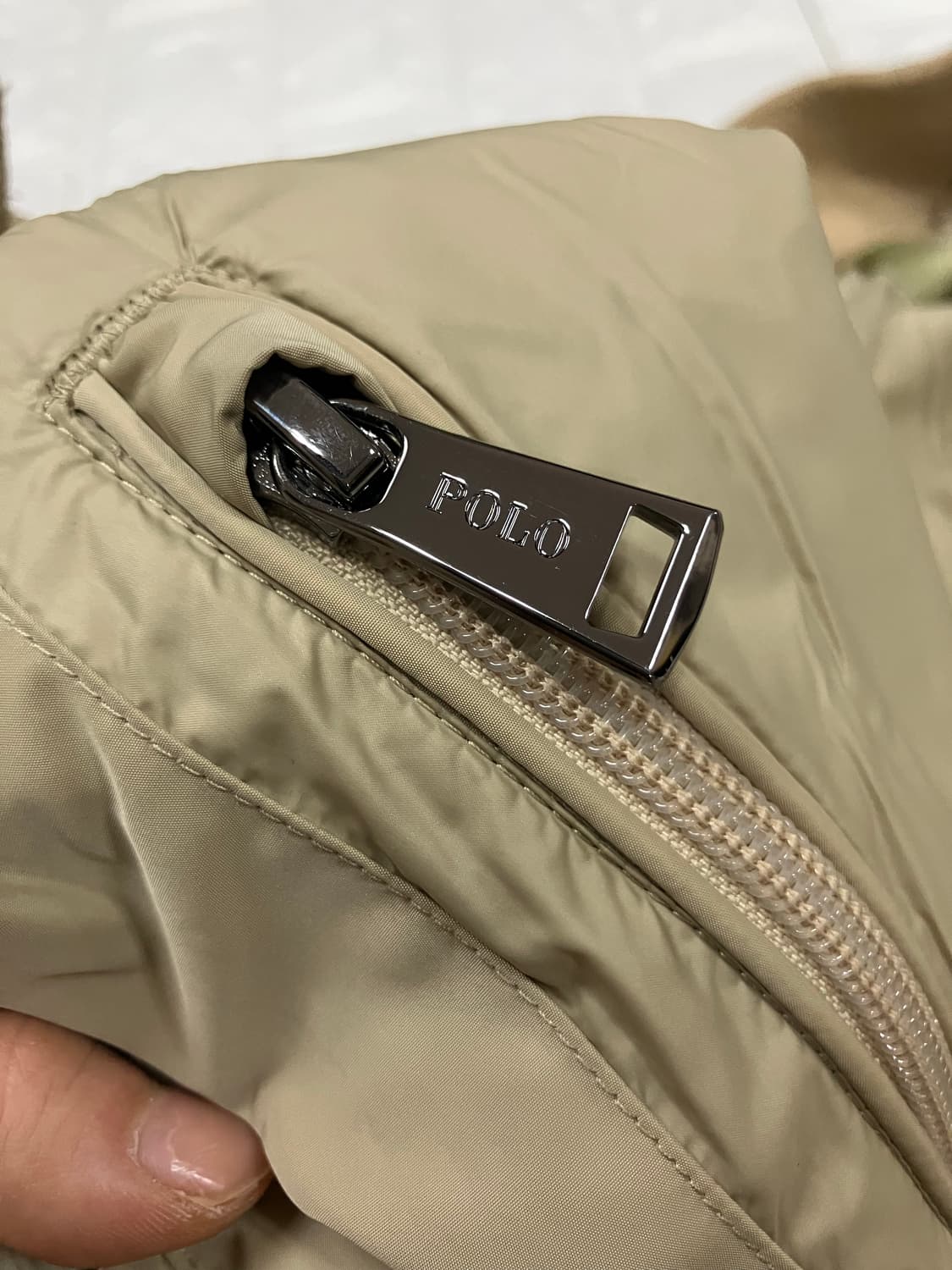 폴로 랄프로렌 베이지 바람막이 야샹 자켓 L 상품이미지9