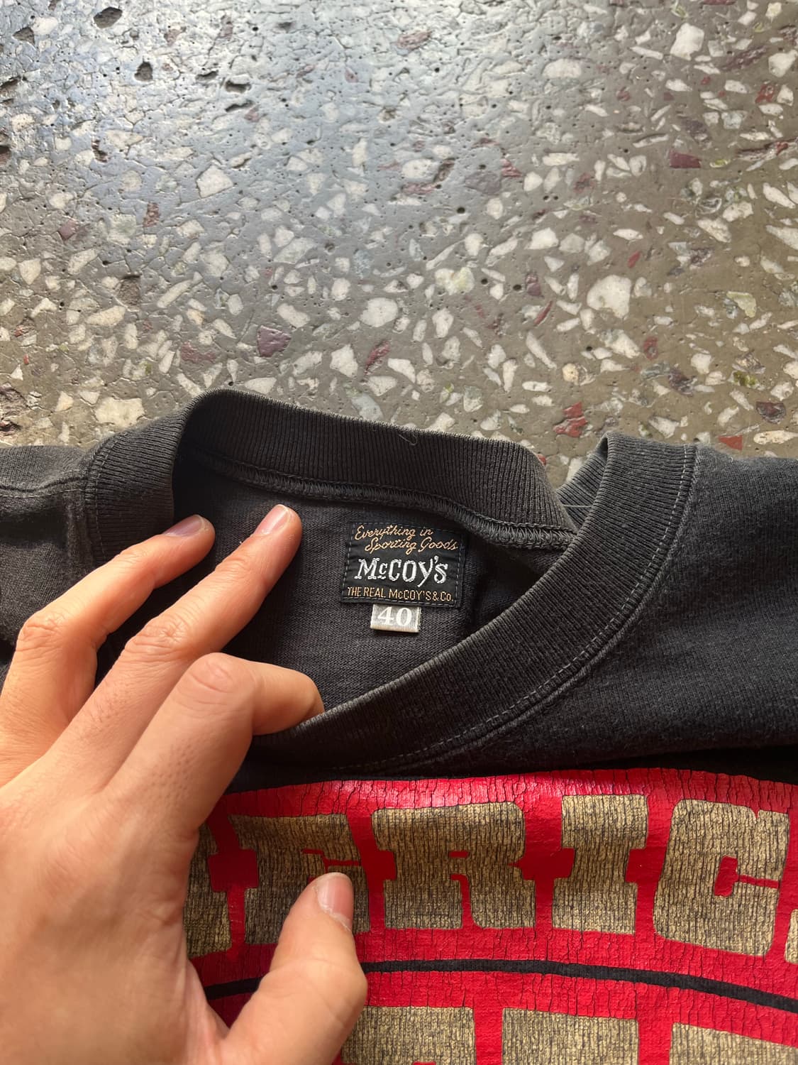 Buco 부코 아메리칸 세이프티 그래픽 긴팔티셔츠 상품이미지7