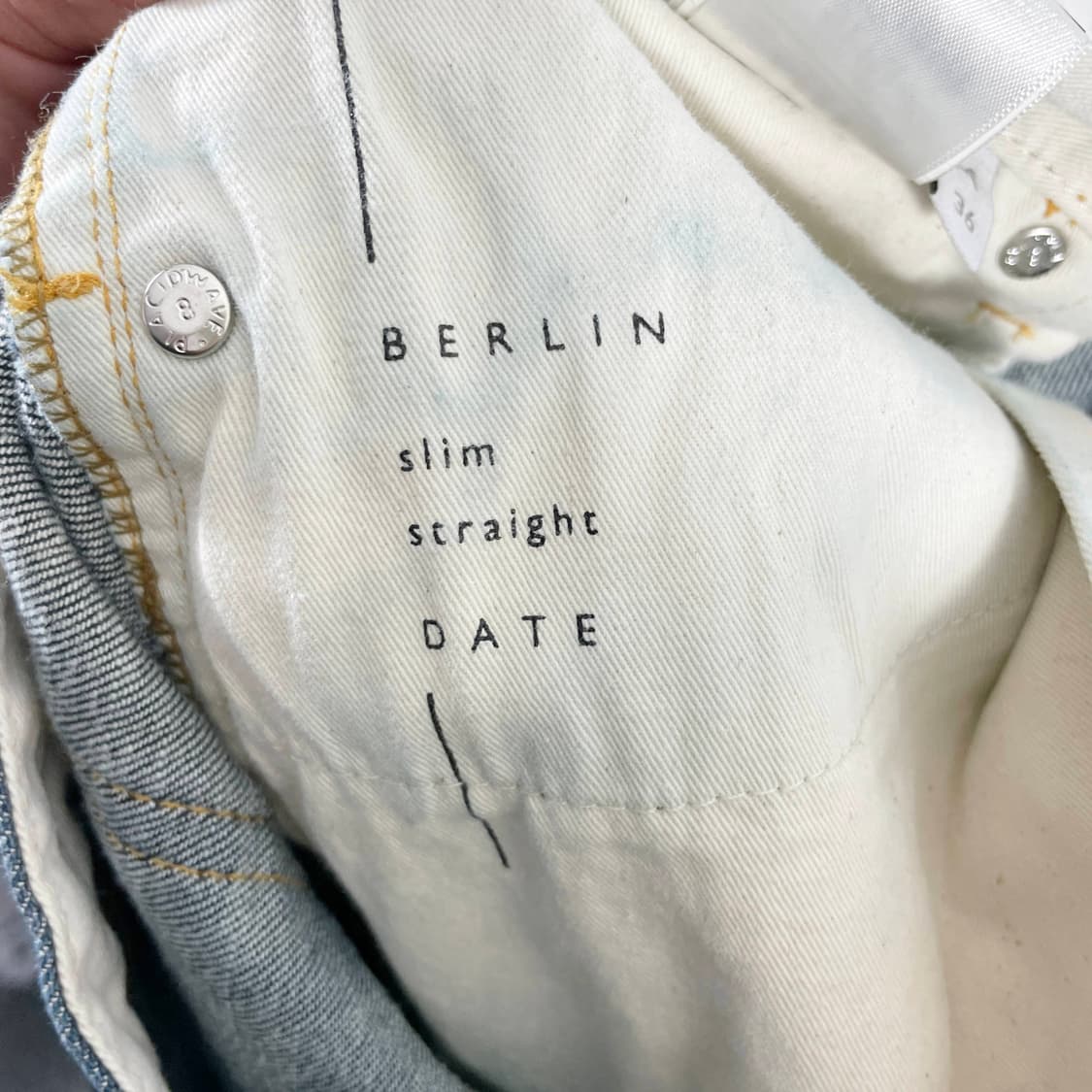 B1 플랙 남성청바지 35사이즈 상품이미지4