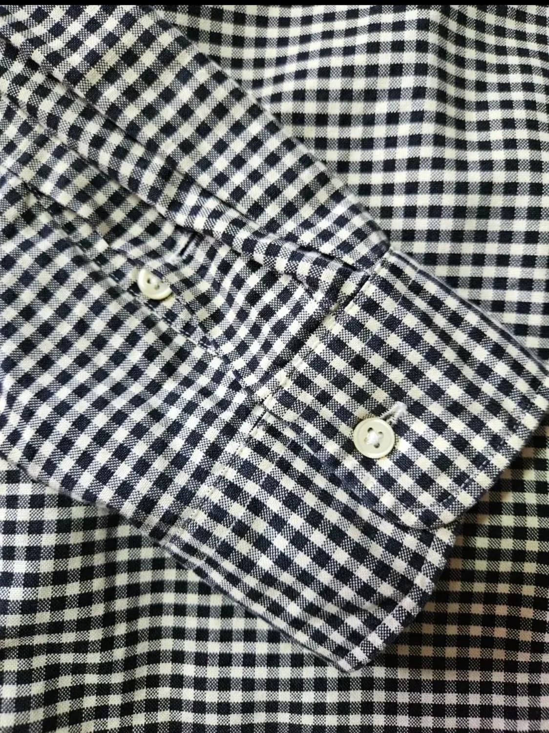 폴로 깅엄체크 셔츠 상품이미지4