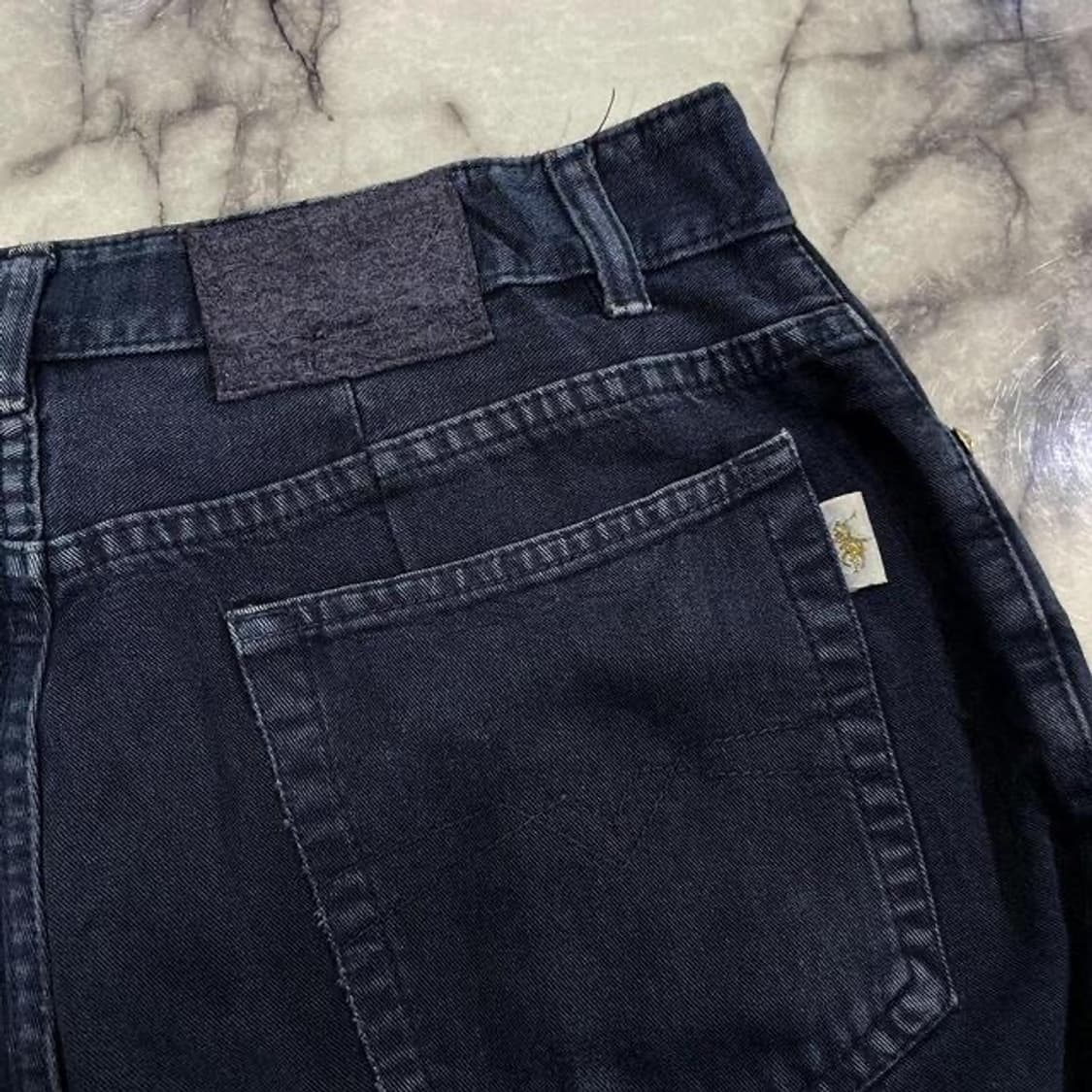 90s 랄프로렌 소프트 플렉스 블랙진 (32)  상품이미지6