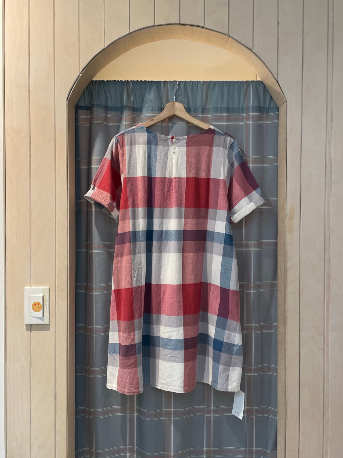 일본빈티지 체크 모리걸원피스 상품이미지5