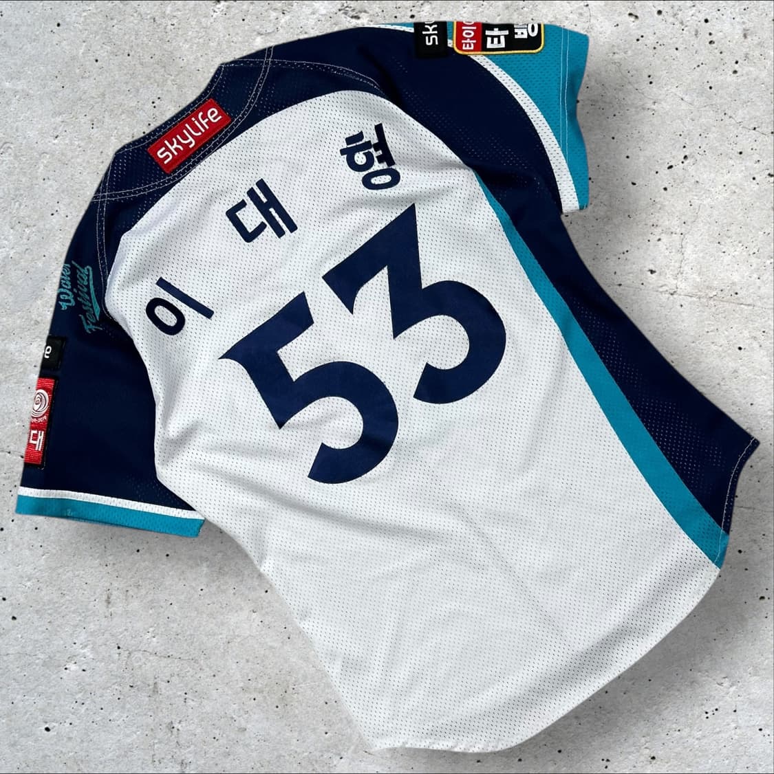 [90] KT Wiz 이대형 야구 유니폼 반팔 A971 상품이미지2