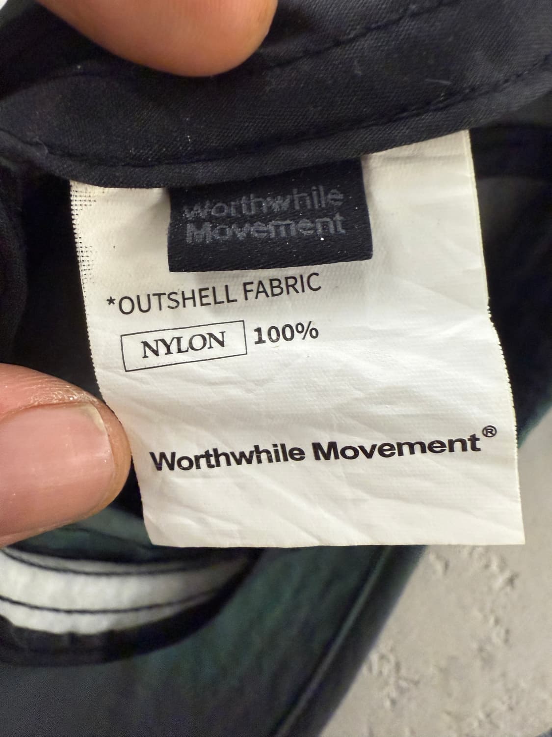 Worthwhile Movement 나일론 볼캡 상품이미지4