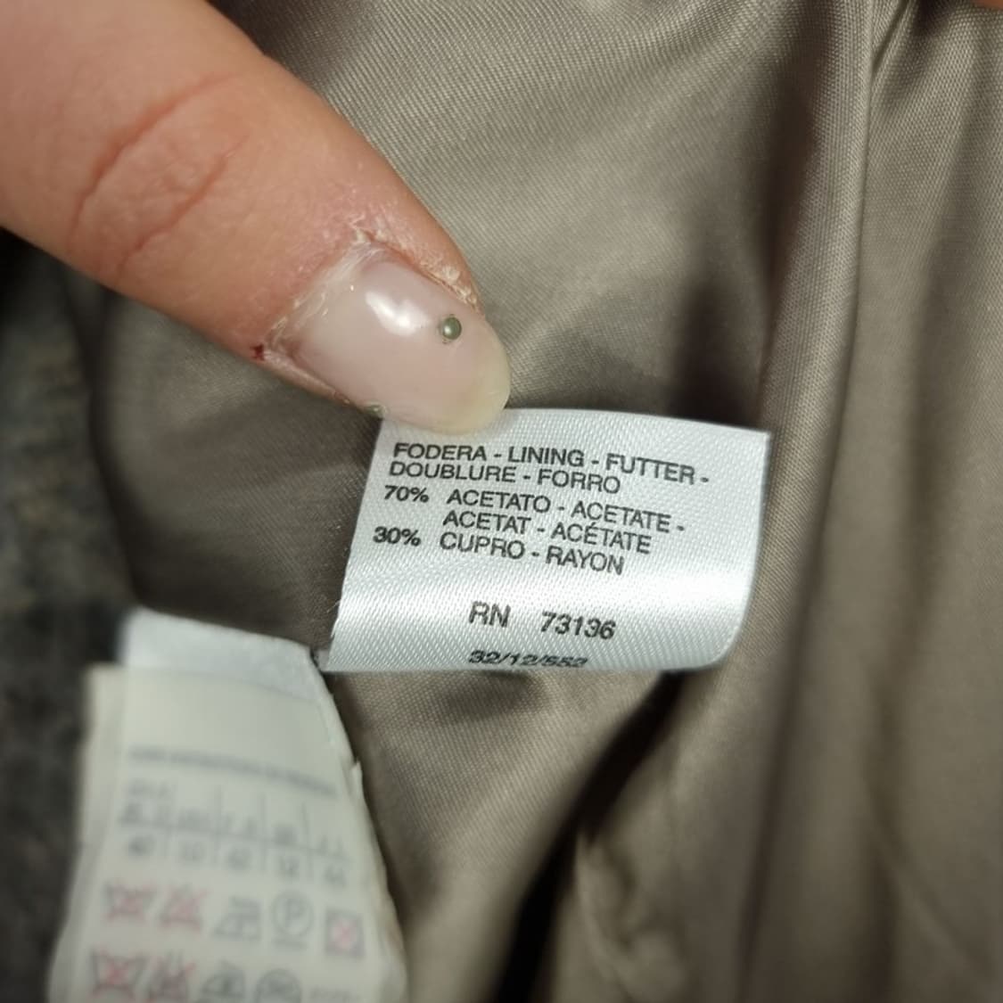 [막스마라] 울 블랜디드 오버사이즈 롱 코트 P01445 상품이미지8