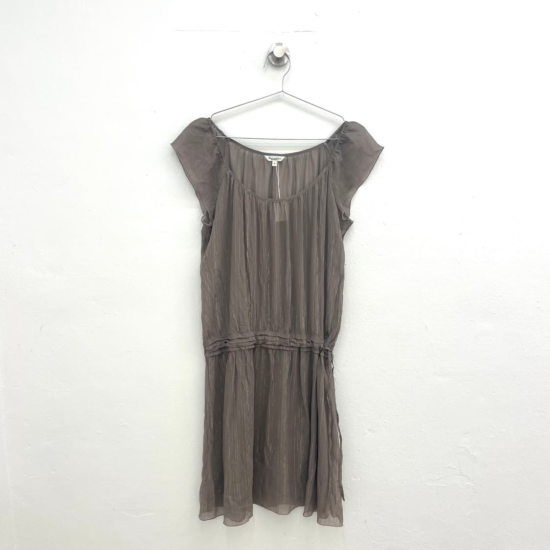 Shimmer sheer tunic dress 상품이미지1