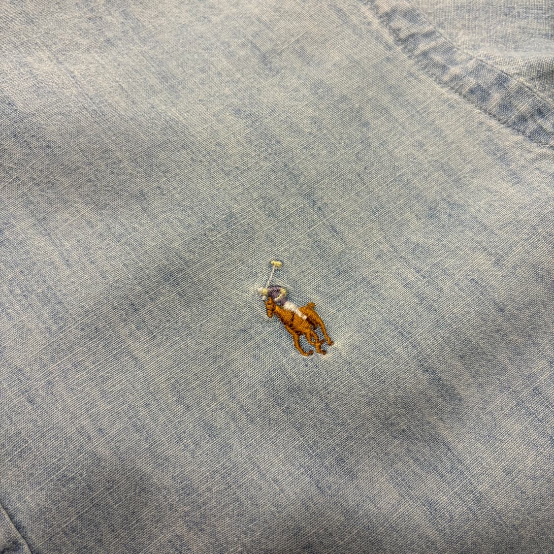 [S] 폴로 랄프로렌 슬림핏 데님 셔츠 남방 D188 상품이미지4