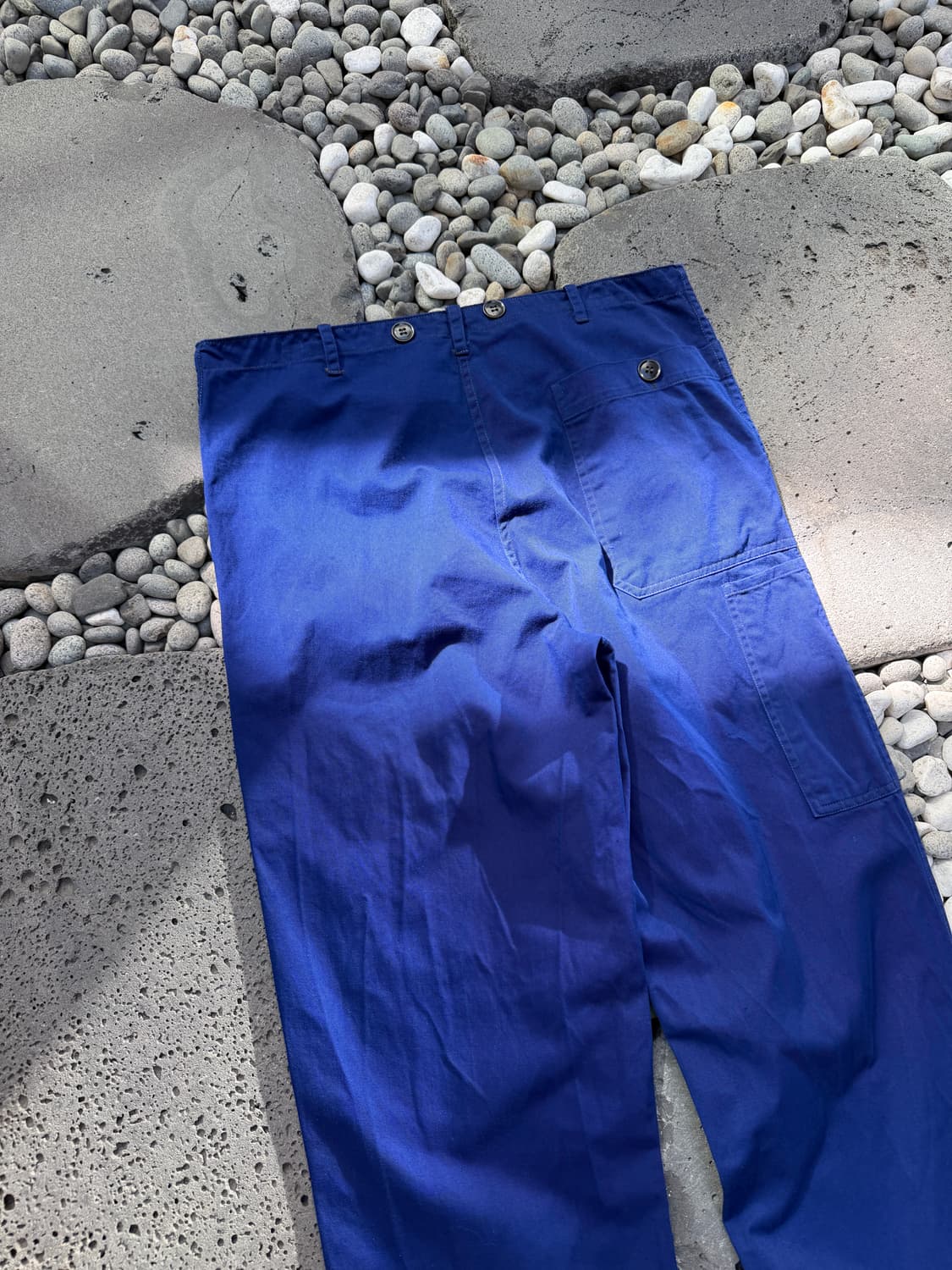 1980s FRIENDSHIP NAVY INK BLUE 프렌치워크팬츠 상품이미지10