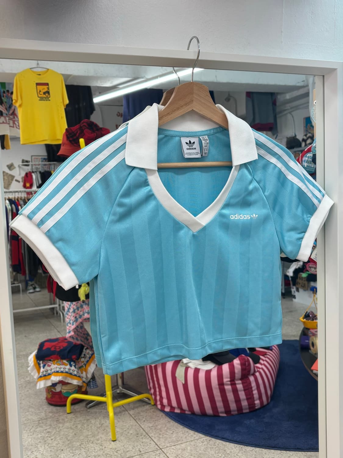Vintage Adidas Jersey Crop Top 상품이미지1
