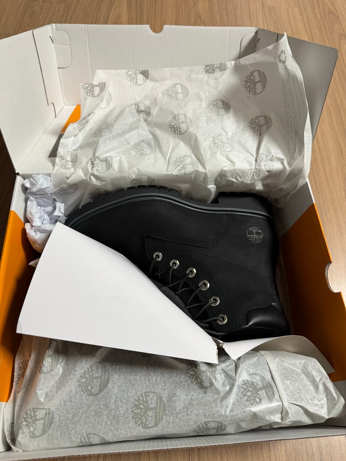 팀버랜드 6인치 프리미엄 워터프루프 부츠 블랙 260(새상품) 상품이미지1