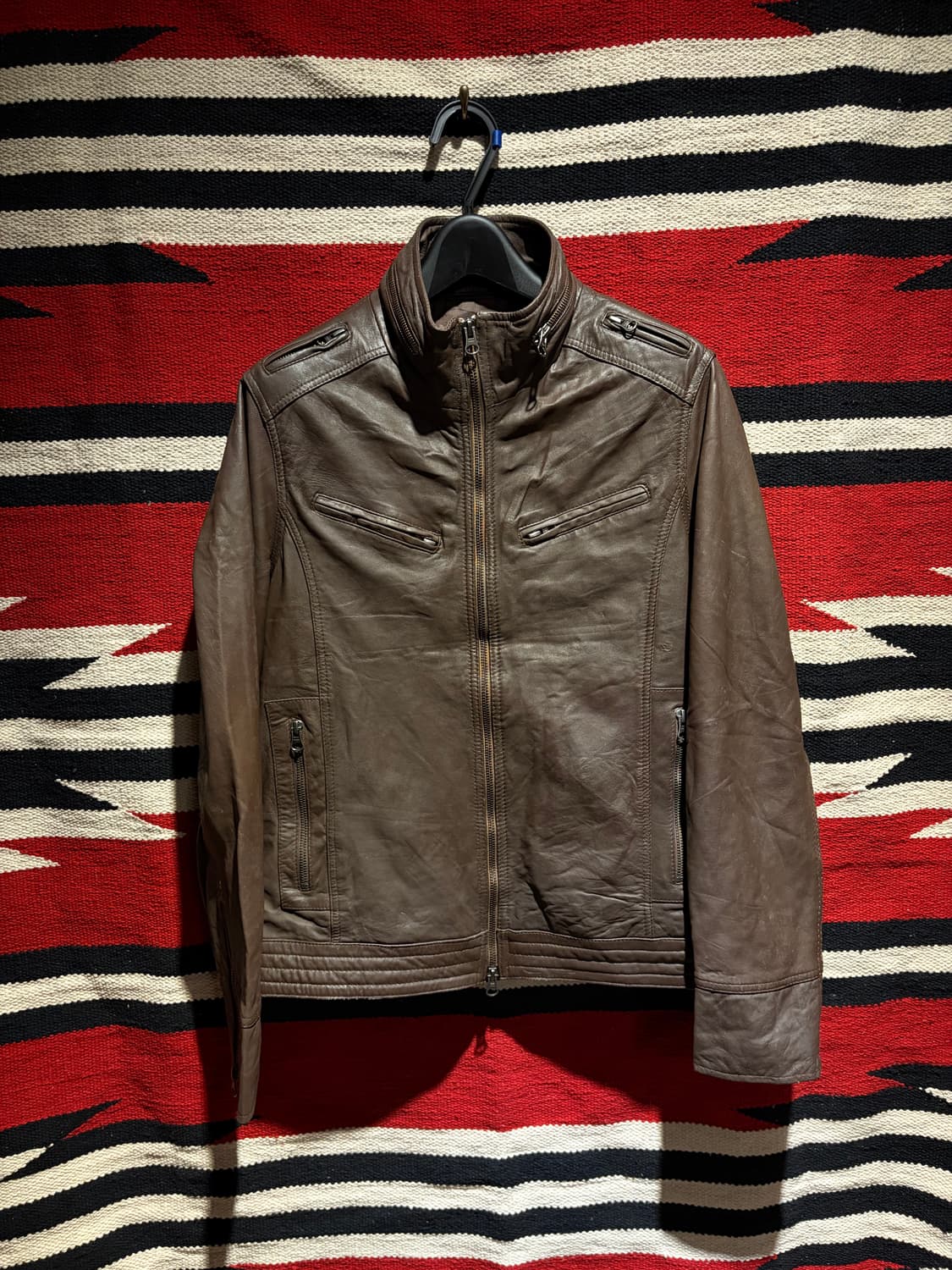 Freedom sheep skin leather jacket 상품이미지1