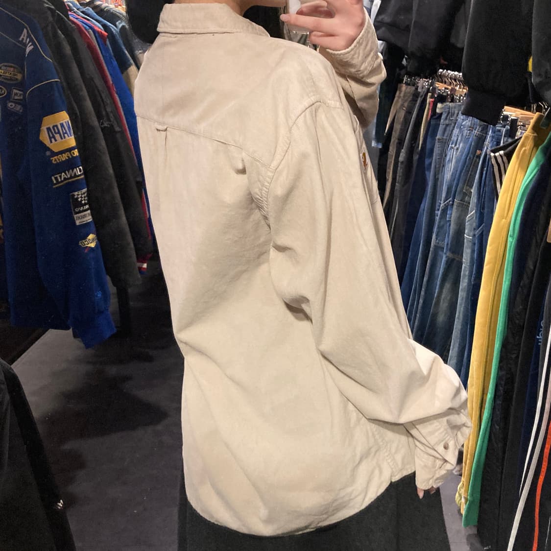 [IM] 칼하트 코듀로이 긴팔셔츠 핑크베이지 상품이미지5