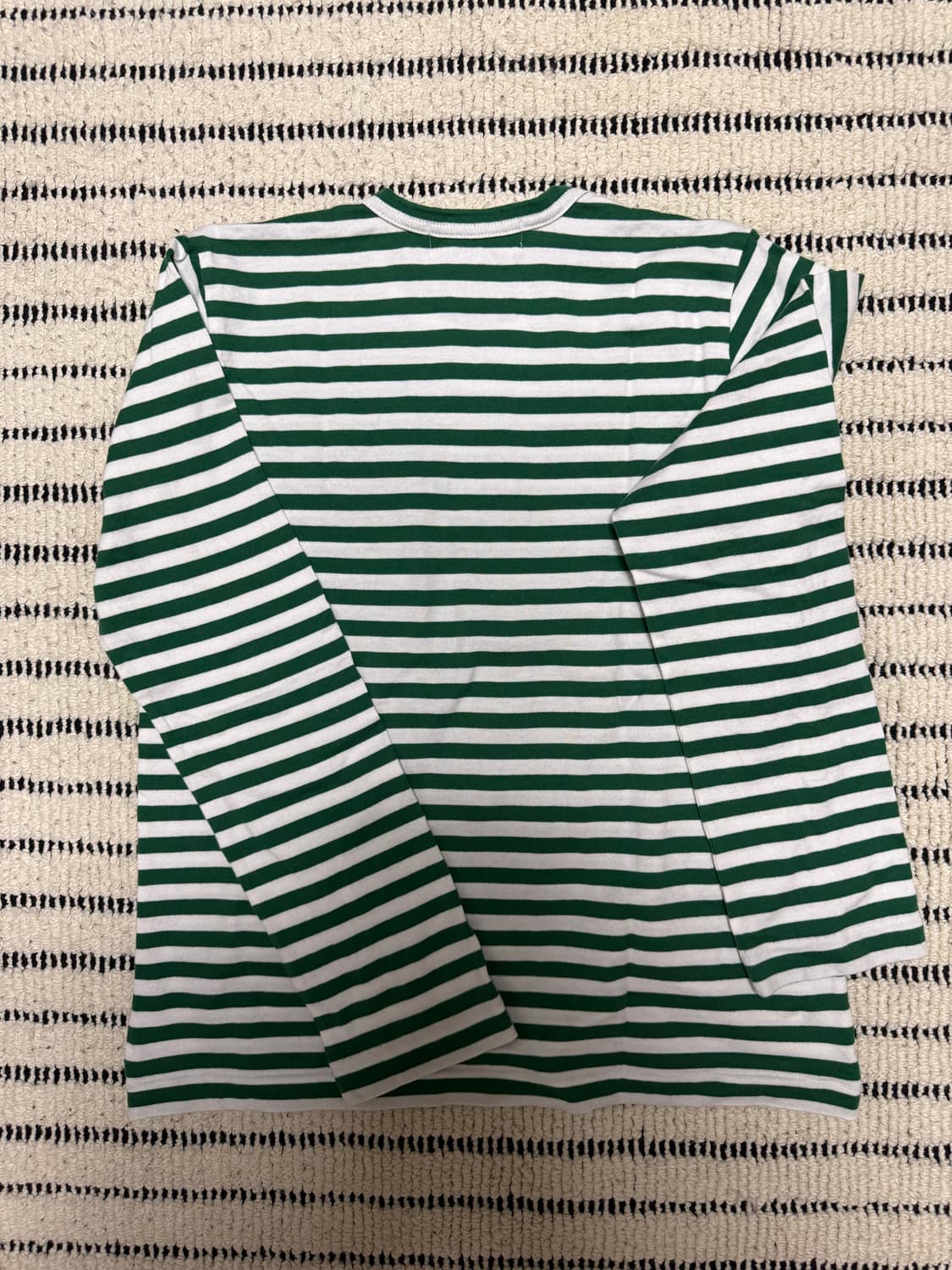 꼼데가르송 플레이 스트라이프 롱슬리브 L 상품이미지2