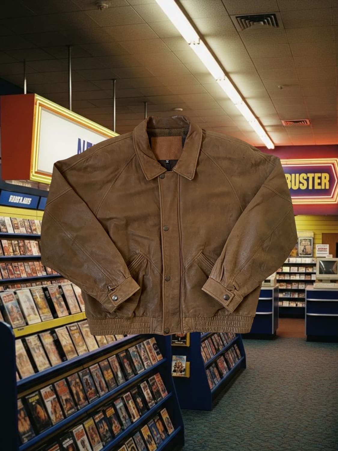 빈티지 레더 자켓 (Man 2XL) AB1708 상품이미지1