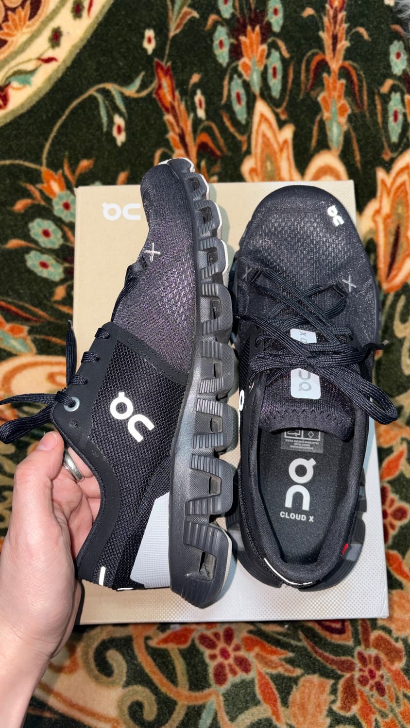 온러닝 클라우드 X3 블랙 (230) 상품이미지4