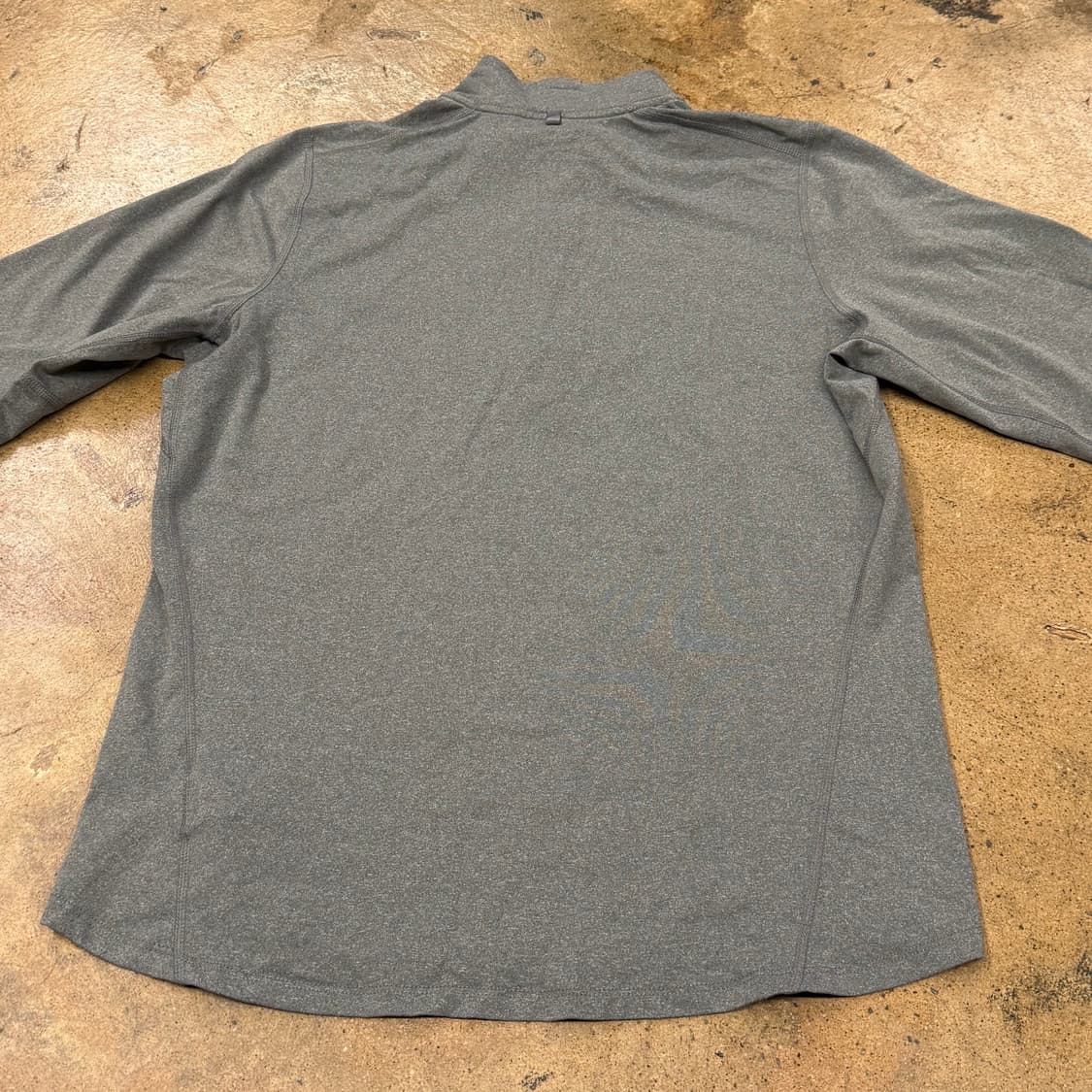 [정품/M] 나이키 드라이핏 회색 긴팔 집업티 b17 상품이미지4