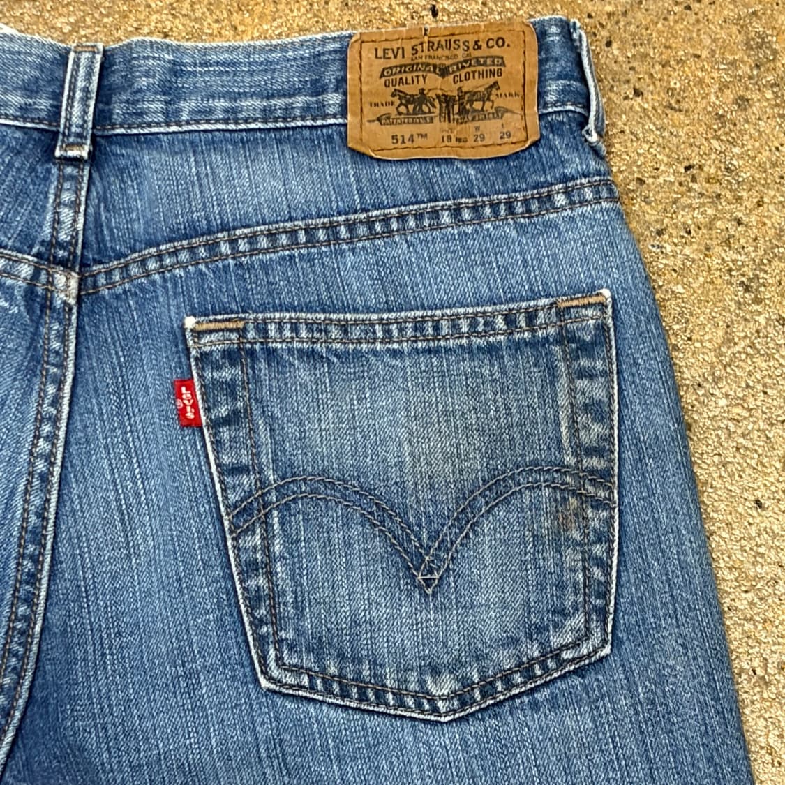 00s 미국 빈티지 리바이스 514  청바지 상품이미지9