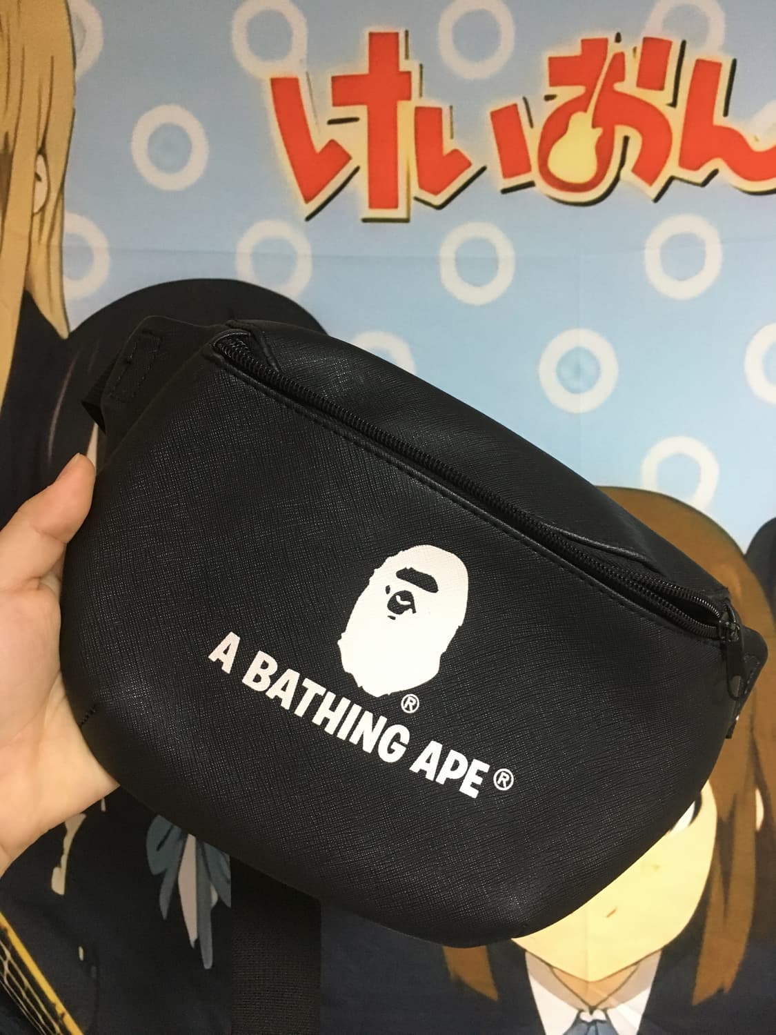(VIN_)Bape 베이프 빈티지 벨트백 가방 크로스 블랙 상품이미지1