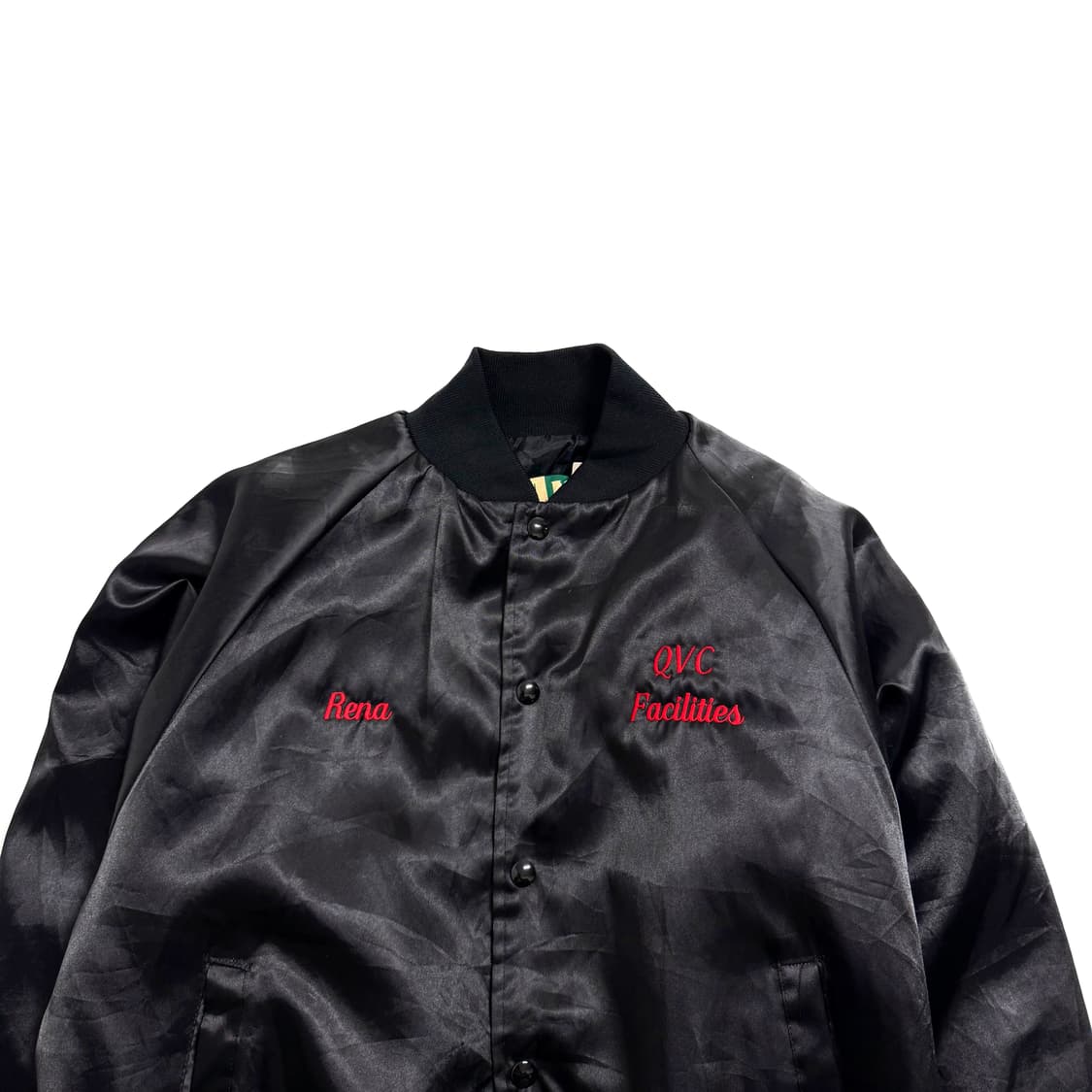 80-90s 빈티지 자수 나일론 바시티 자켓 상품이미지3