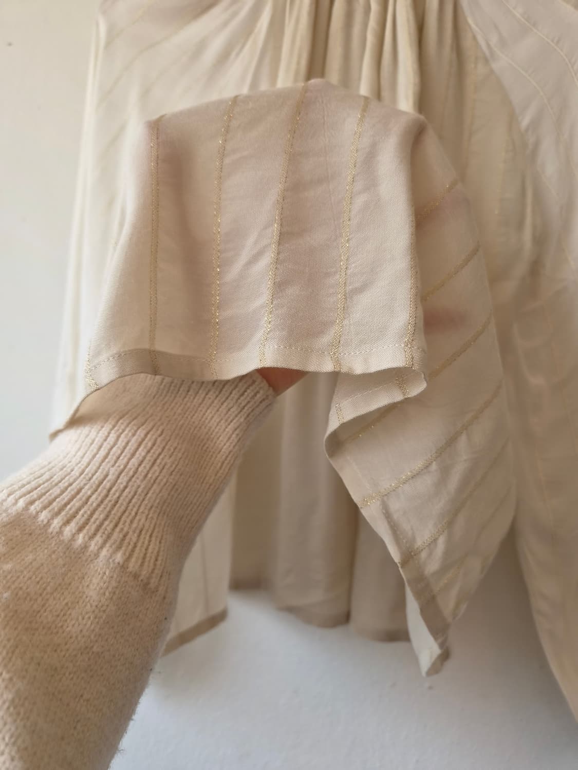 망고 여성 라운드블라우스 XS사이즈 상품이미지5