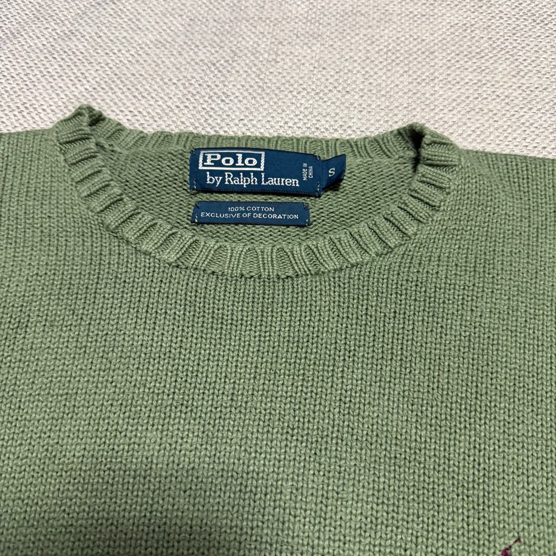 폴로 랄프로렌 라운드 니트 상품이미지2