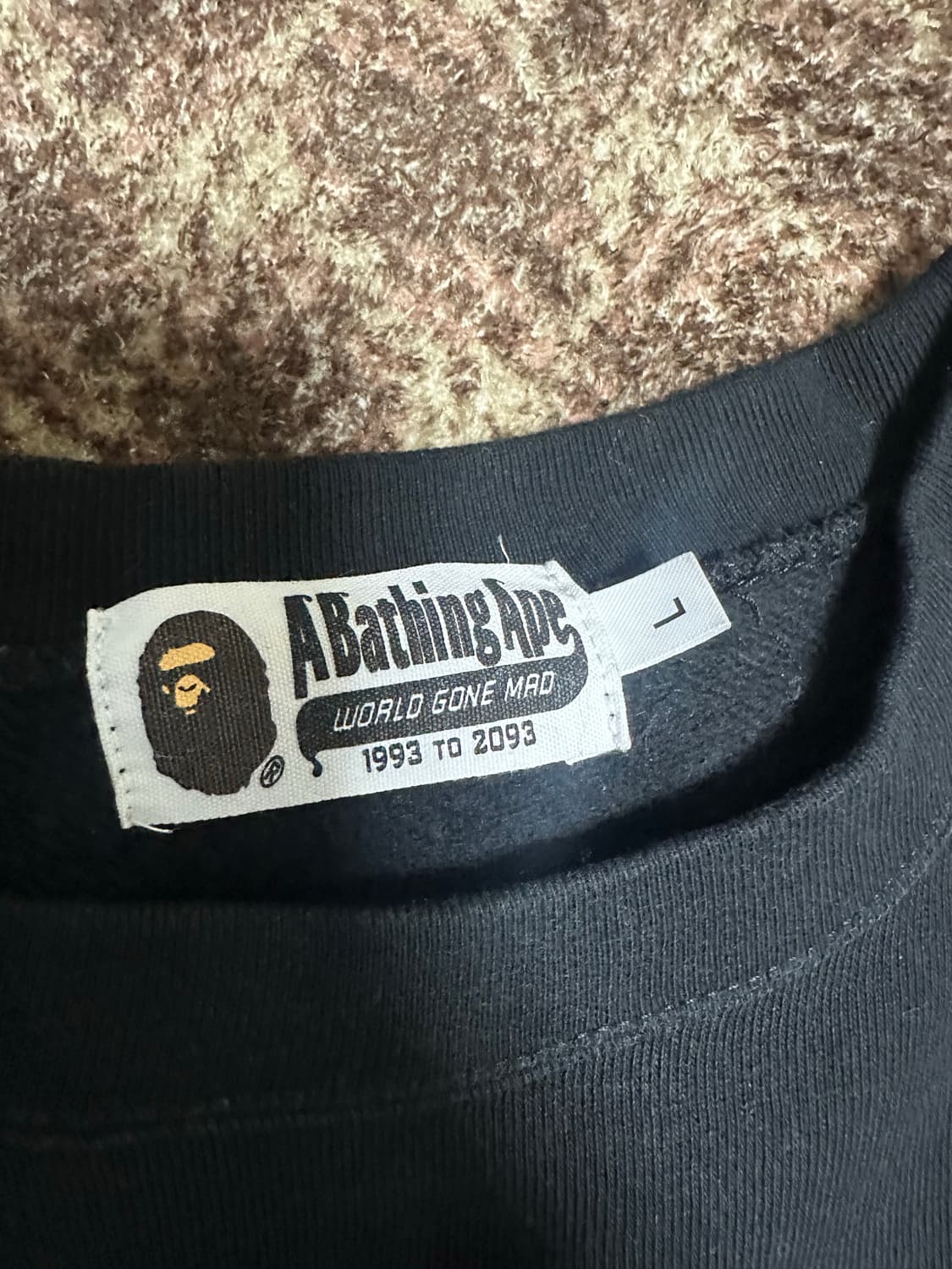 베이프 맨투맨 L 상품이미지2